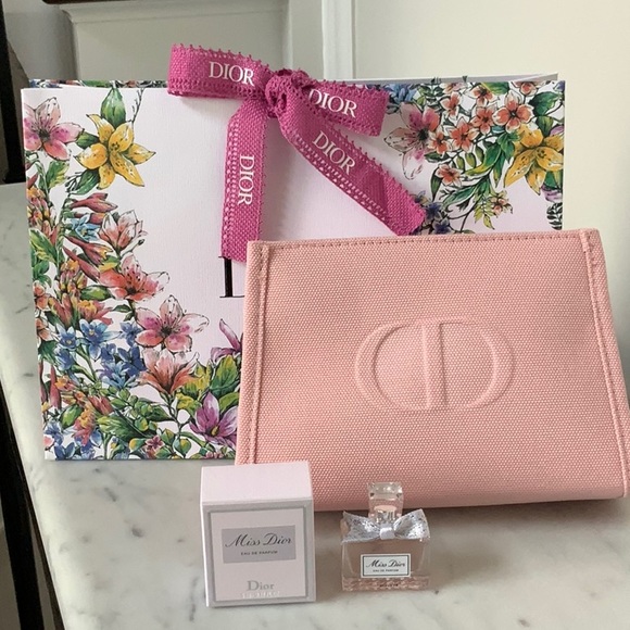 Dior CD Logo Pouch Miss Dior - Picture 1 of 8